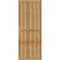 Ekena Millwork Framed Board-n-Batten Shutters, Rough Sawn Western Red Cedar, 26 7/8W x 69H, PR RBF06S26X069RWR - alternate 4